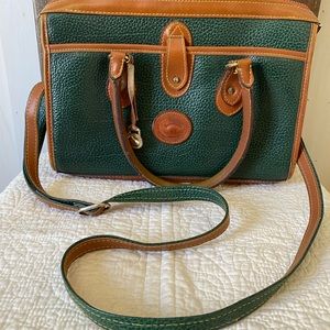 LOWEST Classic Dooney & Bourke Pebbled Leather Satchel